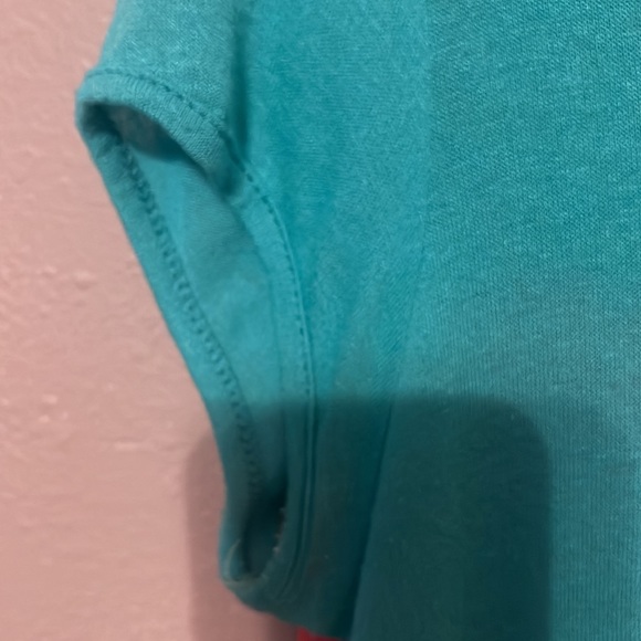 Unique and fun DejaVu mixed media top - Picture 3 of 5